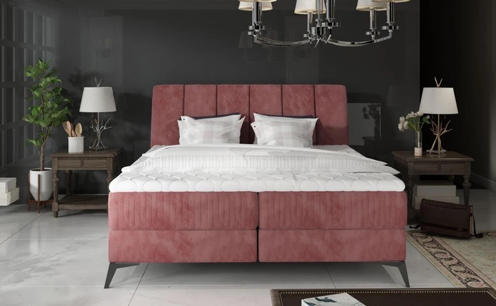 MARILYN 180x200 elegantní boxspring postel s úložným prostorem