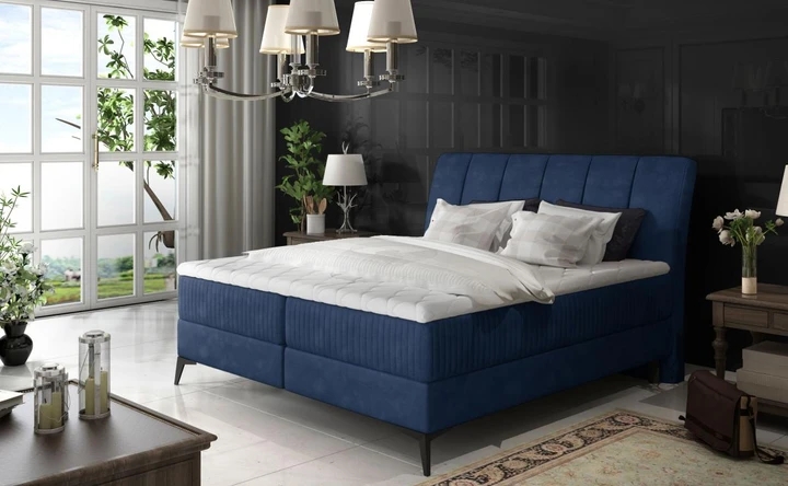 MARILYN 180x200 elegantní boxspring postel s úložným prostorem