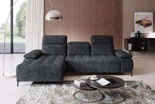 DIEGO MINI rohová sedací souprava s nastavitelnou hloubkou sezení