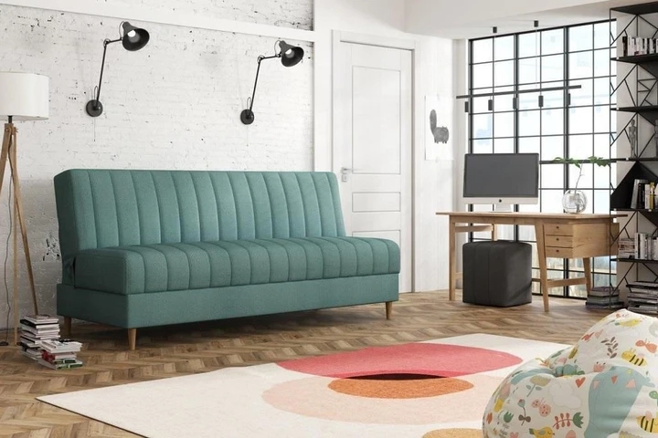 WILMA MINI malá rozkládací pohovka s úložným prostorem