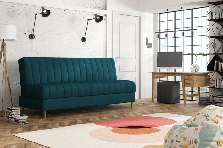 WILMA MINI malá rozkládací pohovka s úložným prostorem