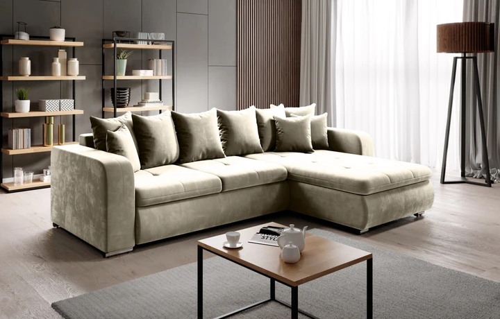 SALMA MINI rozkládací rohová sedačka