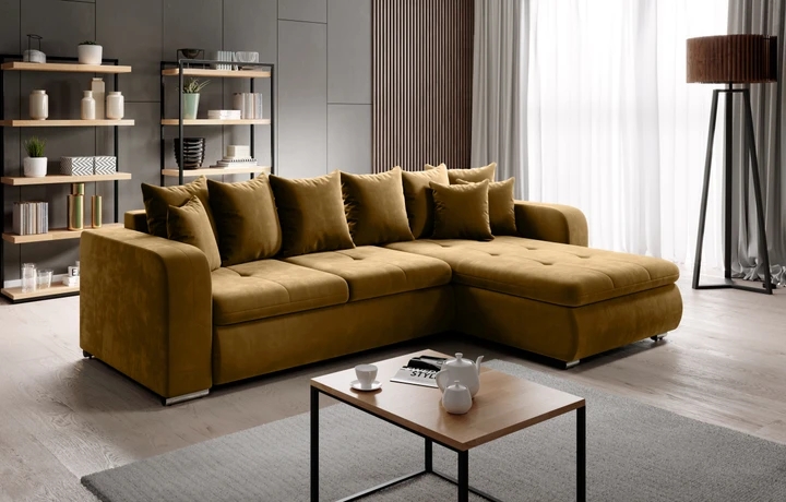 SALMA MINI rozkládací rohová sedačka