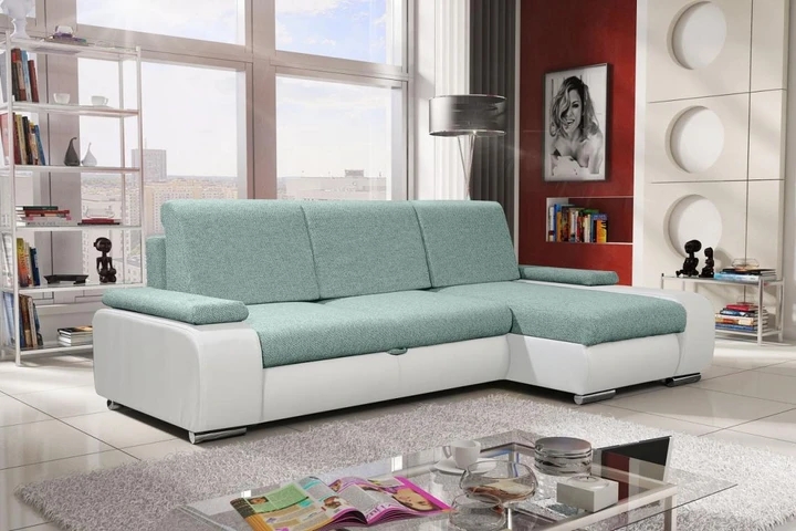 GOGOL rozkládací rohová sedačka s úložným prostorem