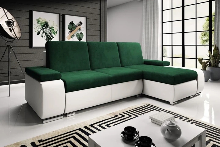 GOGOL rozkládací rohová sedačka s úložným prostorem