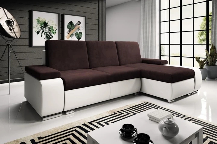 GOGOL rozkládací rohová sedačka s úložným prostorem