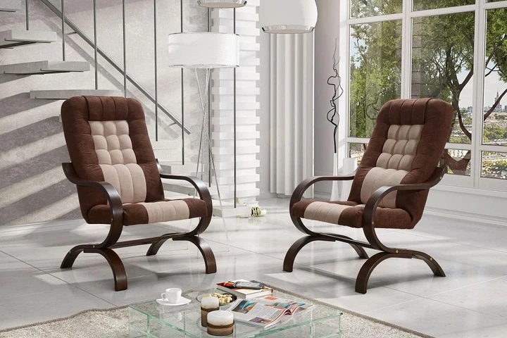 MONZA křeslo v retro stylu