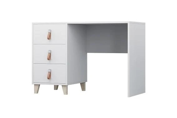 SEVERA sestava do studentského pokoje, dekor bílá