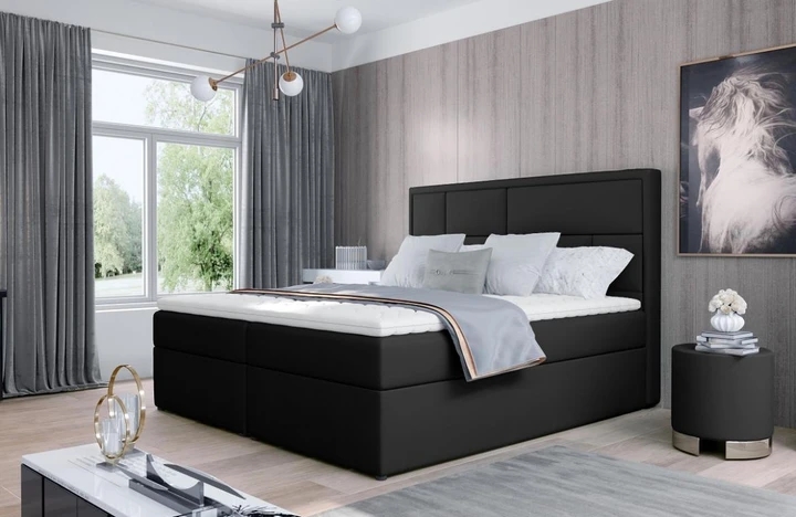 MILKA 140x200 boxspring postel