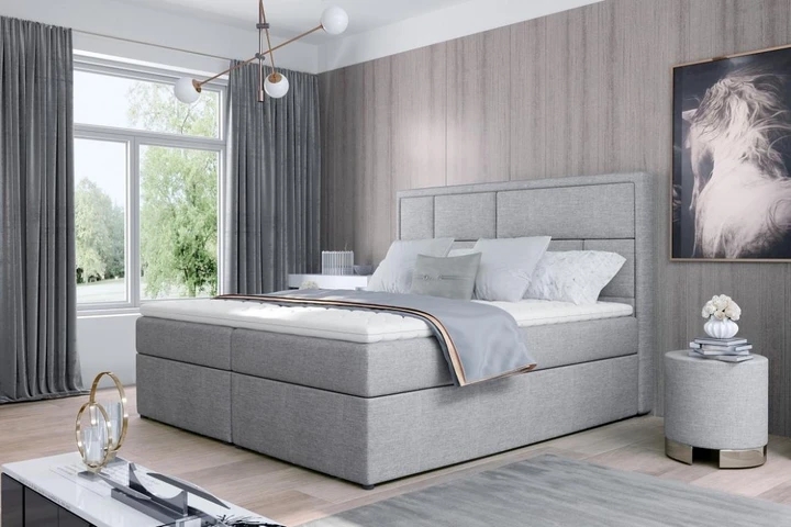 MILKA 160x200 boxspring postel