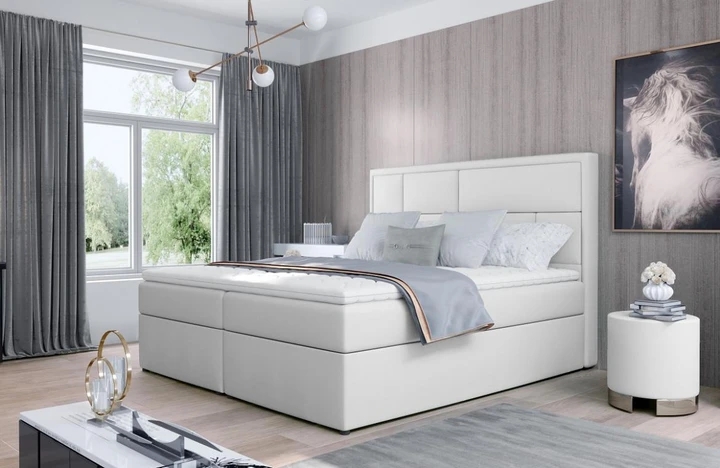 MILKA 180x200 boxspring postel