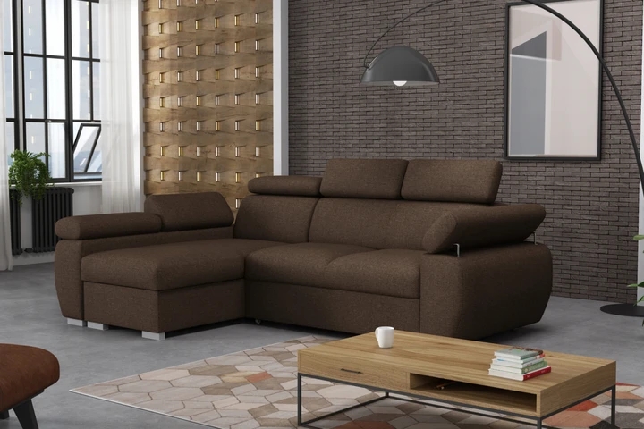 SEATTLE rozkládací sedací souprava s polohovacími opěrkami