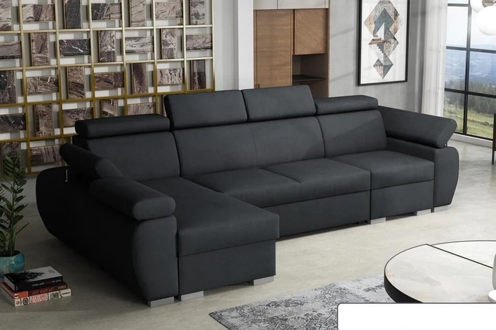 SEATTLE 3 rozkládací sedací souprava s polohovacími opěrkami