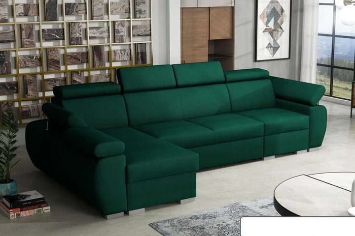 SEATTLE 3 rozkládací sedací souprava s polohovacími opěrkami