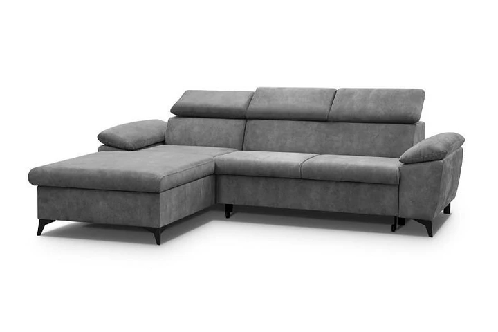 FAREL rozkládací rohová sedací souprava s polohovacími záhlavníky