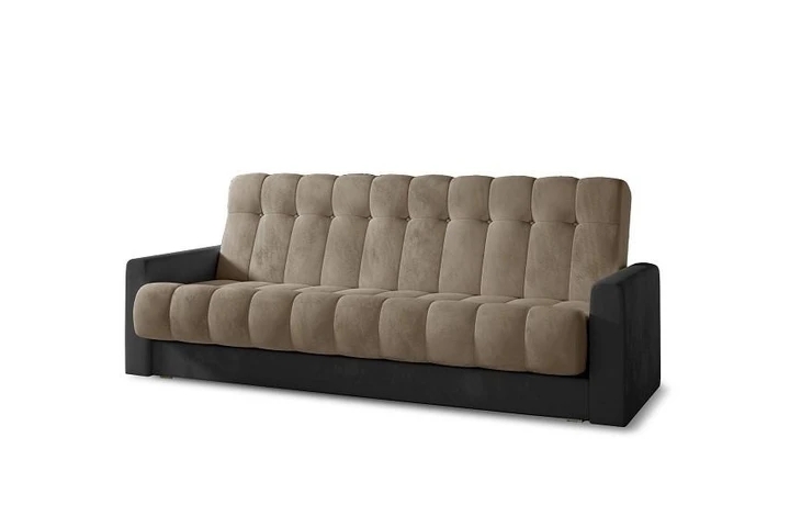 HAMLEN retro rozkládací pohovka s úložným prostorem