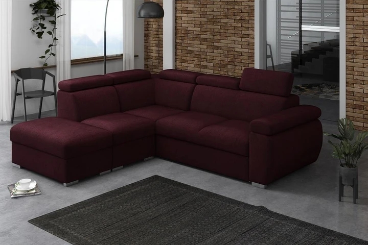 SEATTLE 10 rozkládací sedací souprava s taburetem a polohovacími opěrkami