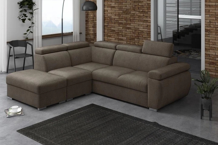 SEATTLE 10 rozkládací sedací souprava s taburetem a polohovacími opěrkami