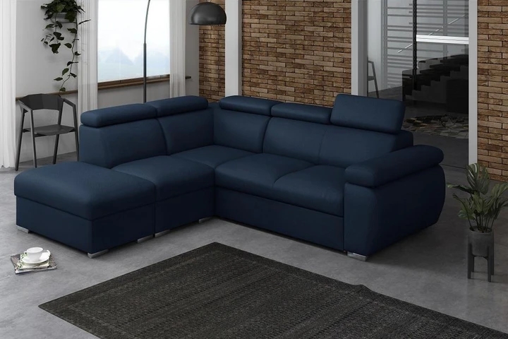 SEATTLE 10 rozkládací sedací souprava s taburetem a polohovacími opěrkami