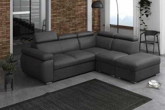 SEATTLE 10 rozkládací sedací souprava s taburetem a polohovacími opěrkami