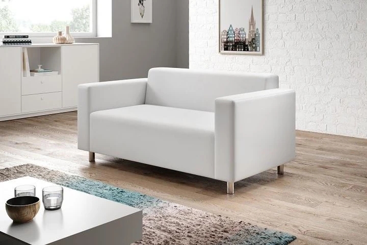 VINCENZA 2 moderní pohovka, bílá