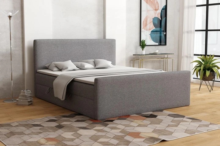 ZITA kontinentální postel boxspring 180x200 s úložným prostorem