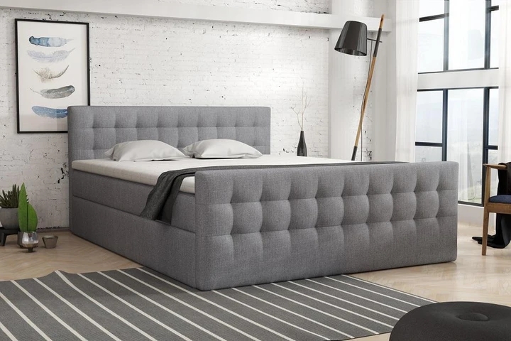 HEINE kontinentální postel boxspring 140x200