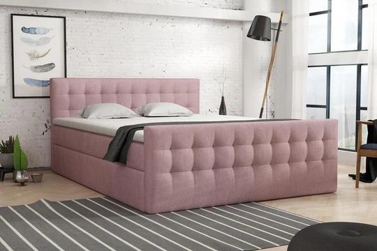 HEINE kontinentální postel boxspring 200x200
