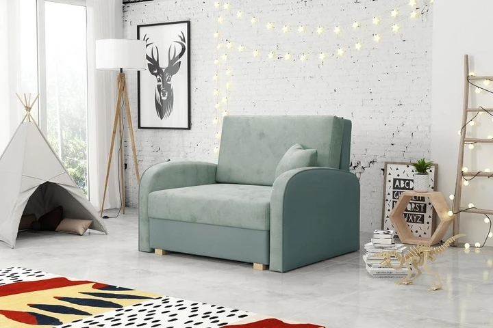 TIERRAS I rozkládací pohovka s úložným prostorem