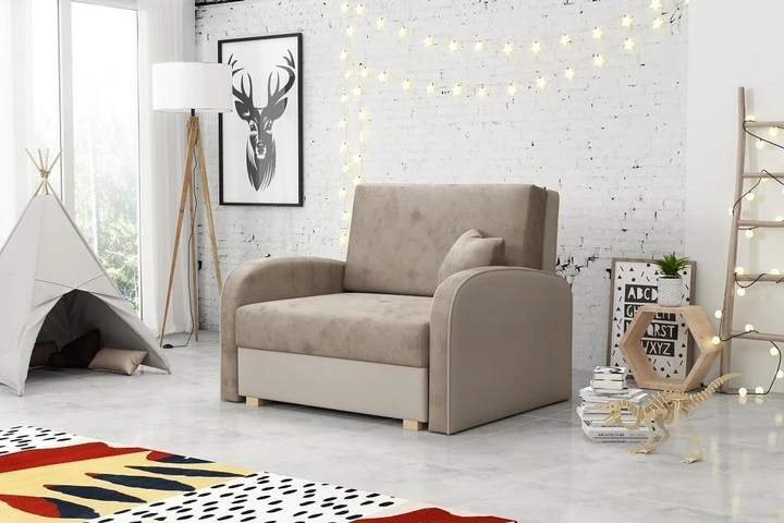 TIERRAS I rozkládací pohovka s úložným prostorem