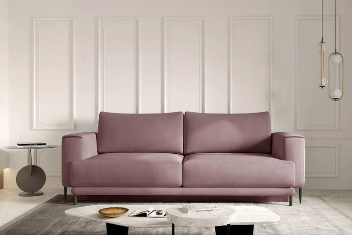 SAVA moderní rozkládací pohovka s úložným prostorem