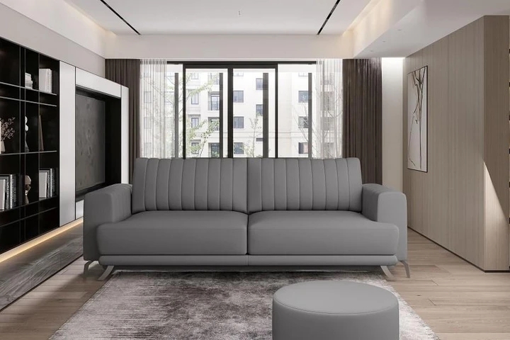 ISELE moderní rozkládací pohovka s úložným prostorem