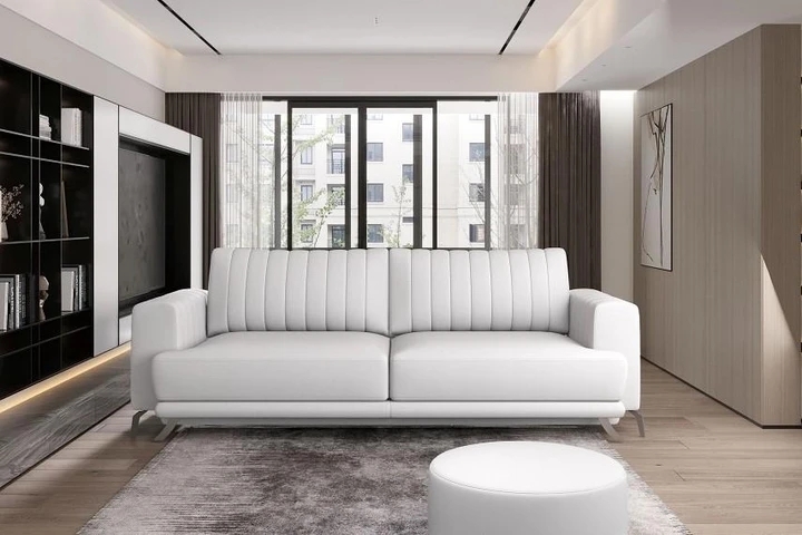 ISELE moderní rozkládací pohovka s úložným prostorem