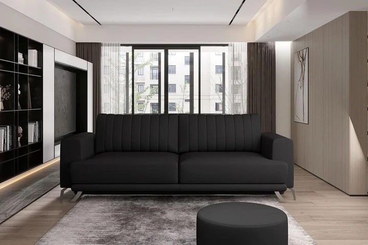 ISELE moderní rozkládací pohovka s úložným prostorem