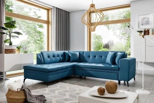 SALETO moderní rohová sedačka s rozkladem