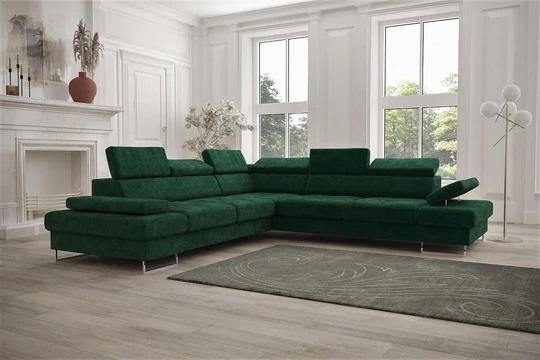 SANDET MAX velká rozkládací sedací souprava s polohovacími záhlavníky