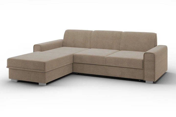 BONET rozkládací rohová sedačka s úložným prostorem