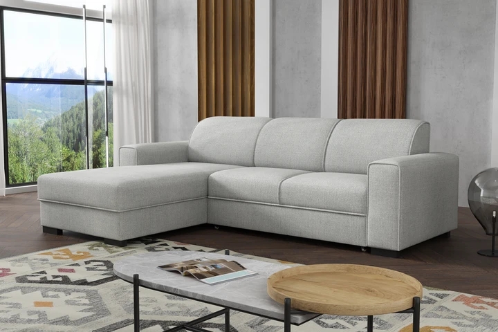 BONET rozkládací rohová sedačka s úložným prostorem