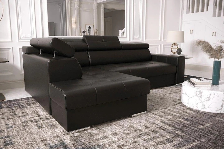 LINDE 4 elegantní sedací souprava s polohovacími záhlavníky