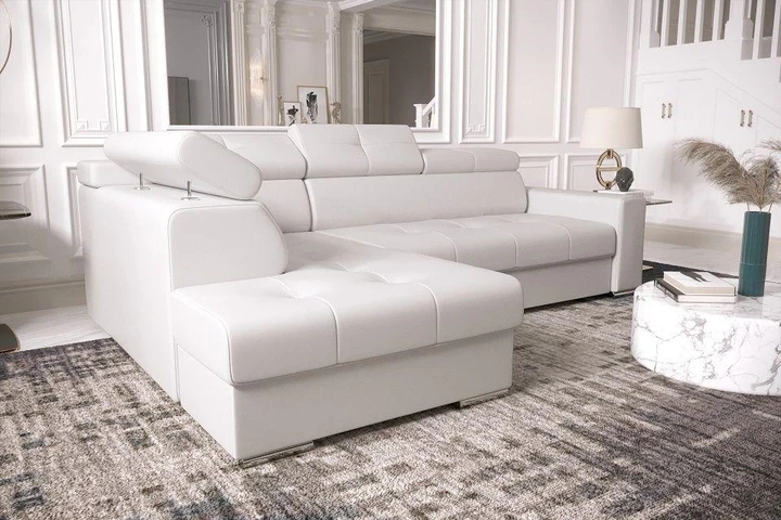 LINDE 4 elegantní sedací souprava s polohovacími záhlavníky