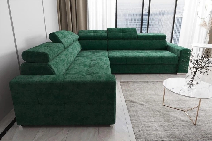 LINDE MAX elegantní rozkládací sedačka s úložným prostorem