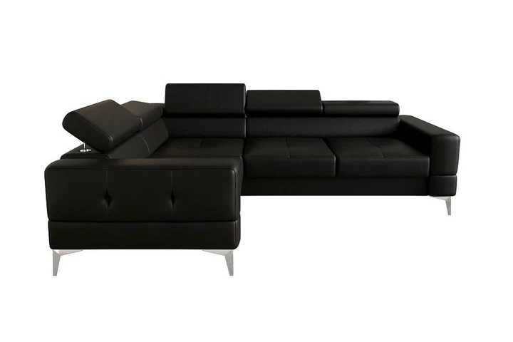 TUSCI moderní sedací souprava s rozkládací funkcí v pravé kůži