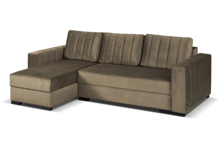 NAMUR rozkládací rohová sedačka s úložným prostorem