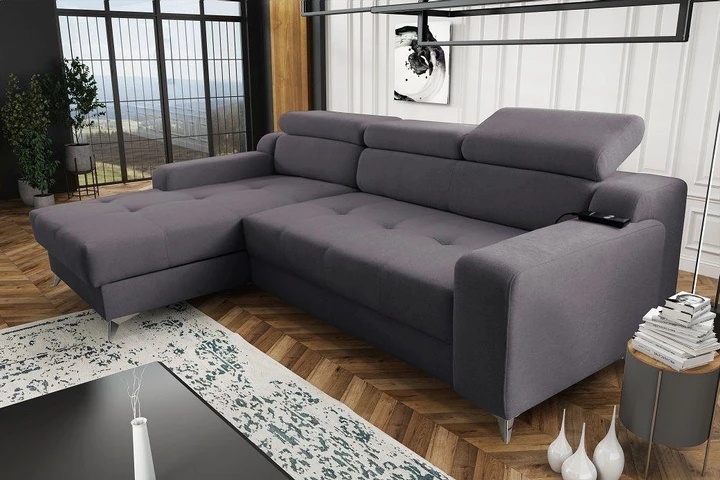 WERDER luxusní sedací souprava s elektrickým výsuvem