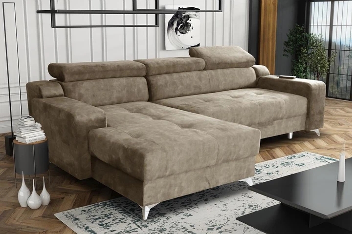 WERDER luxusní sedací souprava s elektrickým výsuvem