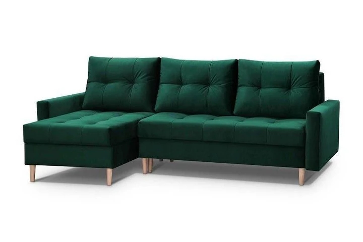 ARNETTE L rozkládací rohová sedačka ve skandinávském designu