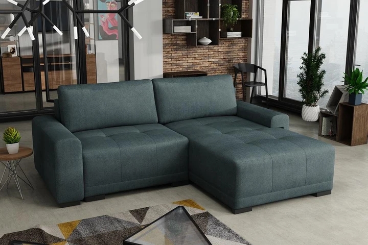 ESSEN rozkládací rohová sedačka s úložným prostorem