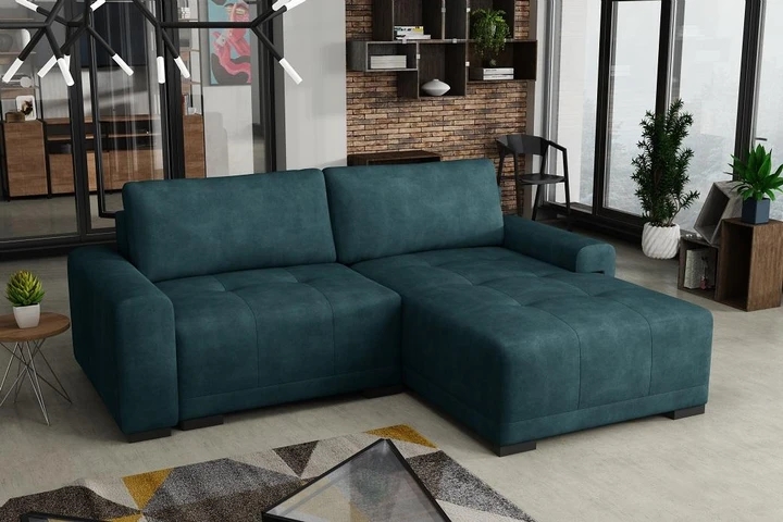 ESSEN rozkládací rohová sedačka s úložným prostorem