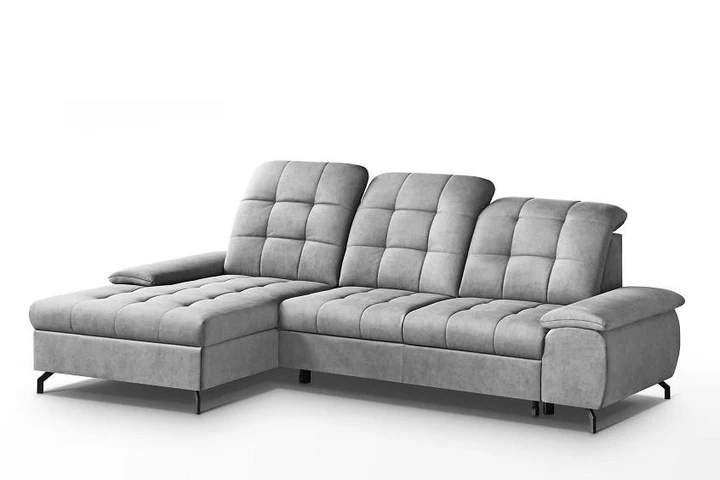 SORIA MINI rozkládací rohová sedačka s úložným prostorem