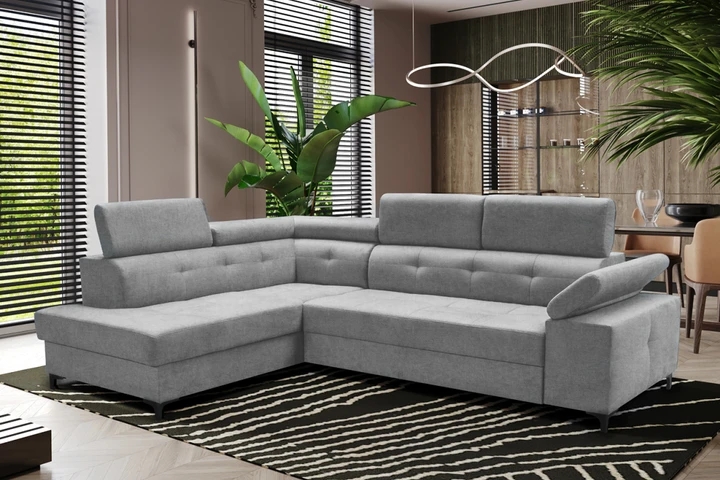 TARANTO rozkládací rohová sedačka s úložným prostorem